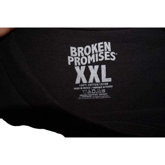 Y2K Broken Promises Never Forgive Never Forget | Grunge Style | Size XXL - Picture 2 of 3